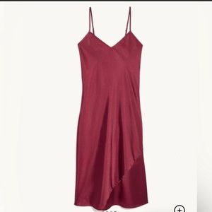 Knix Dress / Knix papaya slip dress / size XL / COLOR RED